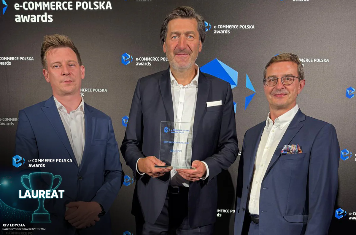 Grodno laureatem e-Commerce Polska Awards 2026 w kategorii Best in e-Commerce B2B